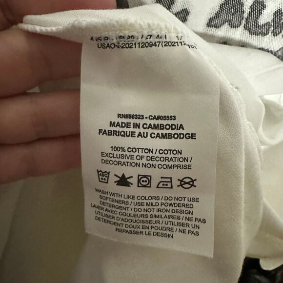 Nike x Nocta Mens White Be Honest Quote Graphic T-Shirt Size XXL Casual Athletic - Picture 5 of 11